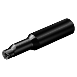CoroCut MB Adapter (Cylindrical Shank) Carbide Tool Bit, Internally Lubricated, MB-E-R (MB-E20-85-11R) 