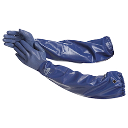 Gloves With Arm Cover, Nitrove (Nitrile Coating) TYPE-R65