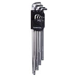 Short Neck, Extralong Arm Ball End Hex Key, Single Item