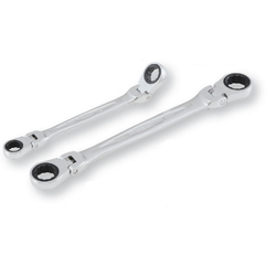 Double Swing Ratchet Box Wrench Offset Angle 15° (RMFWB-1012)