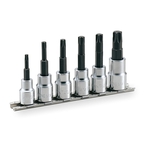 Torx Socket Set (Strong Type with Holder) HTX306