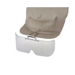 Fabric Hat Mount Type Protective Glasses