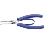 Long Stainless Steel Bent Long-Nose Pliers
