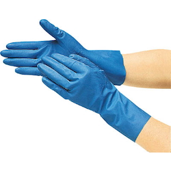 Nitrile Rubber Gloves, Oil Resistant Solvent, Nitrile Thin Gloves, 10 Pcs, Size L