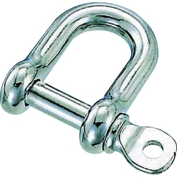 Screw Shackle Stainless Steel Operating Load 0.49–4.90 kN (TNS-13)