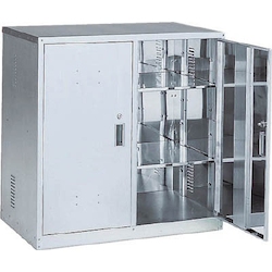 Anti-Seismic Chemical Cabinet, Stainless Steel, Double Opening Door Type (TK-1HN)