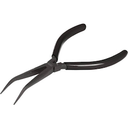 Curved-Tip Tweezers Longnose Pliers 