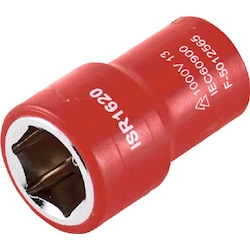 Insulated Socket Plug, Insertion Angle 12.7 mm (TZ4-13S)