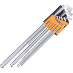 Short neck 100° long ball point hex wrench (with catcher ball) TTV100-9S