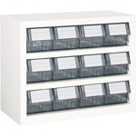 TM Type Drawer Unit (AS Resin Drawers, with Drawer Stoppers) (TM-66BWN)