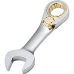 Switchable ratchet combination wrench (short type) (TGRW-07RS)