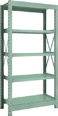 Medium Capacity Bolted Shelf Model R3 (300 kg Type, Height 1,800 mm, 5 Shelf Type) (R3-6555B)