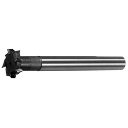 Long Shaft Staggered Blade T Slot Cutter STC-XLS (SKH56) (STC-XLS40-22) 