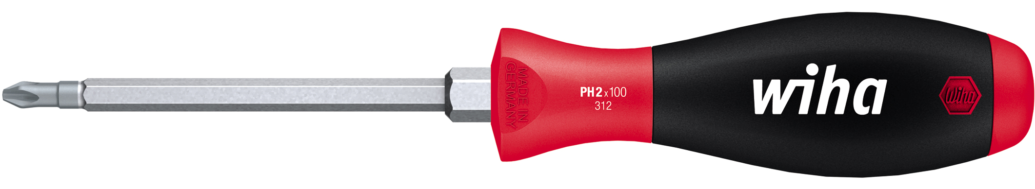 Phillips Screwdriver with Hexagon Bolster (Soft Finish®) (312P315)