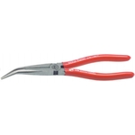 Bent Needle Nose Pliers with Cutters 