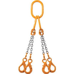 Chain Sling Locking Hook x 4 pcs (4-TG-SHE-6.3)