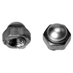 Hex Weld Acorn Nut (Welded Nut) with Pilot (FRNWP-ST-M10) 