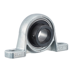 Pillow Block Unit Silver Series with Eccentric Wheel, Cylindrical Hole Shape, UP (UP006) 
