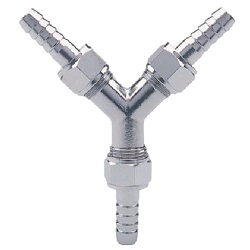 Hose Fittings - Y Hose Joint (Plated) HY (HY-3209) 