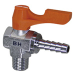 Ace Ball Angle Type (Made of Brass) BH Hose Nipple Integral Type (BH-3107) 