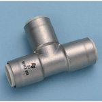 Single-Touch Fitting EG Joint Tee EGT/A・EGT for Stainless Steel Pipes (AEGT-40X25) 