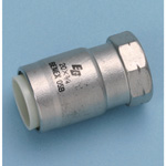 Stainless Steel Pipe Single-Touch Fittings, EG Joint Sockets for Faucets, EGWS (for JIS G 3448) (EGWS-20X1/2) 