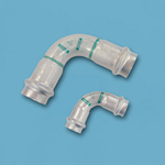 Double Press 90° Elbow with Safety Function, Applicable to Stainless Steel Pipes (WP-90E-20X13) 