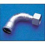 Press Molco Joint 90° Union for Stainless Steel Pipes 