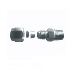 Stainless Steel Pipe Fittings, Male Thread Connection (MC10M10T) 