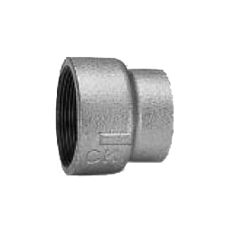 CK Fittings - Screw-in Type Malleable Cast Iron Pipe Fitting - Socket with Different Diameters (RS-65X40-W) 