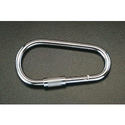 [Stainless Steel] Carabiner with Safety Sleeve EA638JF-16