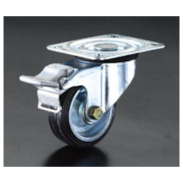 Caster (With Swivel Bracket and Rear Wheel Brake) Wheel Diameter × Width: 125 × 37.5 mm. Heat Resistance Temperature: -25 to 80°C