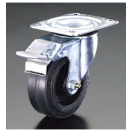 Caster (With Swivel Bracket and Rear Wheel Brake) Wheel Diameter × Width: 100 × 38 mm