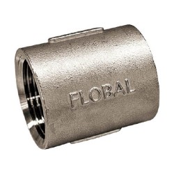 Threaded Pipe Fittings with Socket Rib- From Flobal (VCSO-16) 