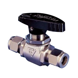 Stainless Steel 4.9 MPa POWERFULL SERIES Panel Mount-Type Ball Valve (PUBV-15A) 