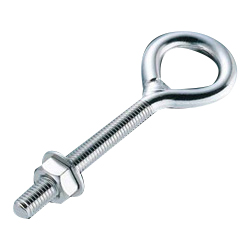Brimless long eye bolt (with nut, washer) (LE-6M) 