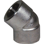 High Pressure Screw Fitting, PT 45° E/45° Elbow