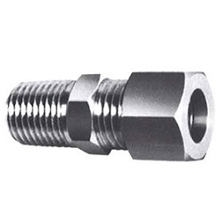 For Copper Pipe, B1-Type Compression Fitting, B1, MALE CONNECTOR (GC-6X1/4-B1) 