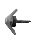 Phillips Head Polycarbonate Corrugated Screw for Wood Backing Use with Polycarbonate Cover and Packing (BZ-ST-M5-35) 