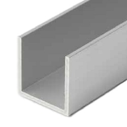 Aluminum Channel (Silver)