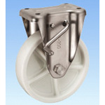 Stainless Steel Caster Holder (with Rotation Stopper) KABZ Type Size 200 mm (UWBSDKABZ-200) 