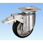 Casters for Heavy Loads - Swivel (with Rotation Stopper) JMB Type, Size 100 mm to 130 mm (RGJMB-100) 