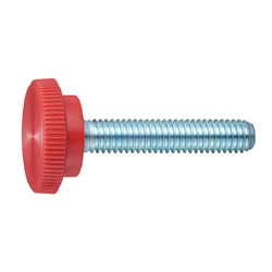 Red Round Thumbscrew