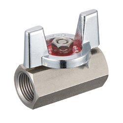 Stainless Steel Ball Valve BSS Series Butterfly Handle Type (BSS-22-15RC) 