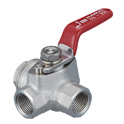Stainless Steel Ball Valve RSS Series (Three-Way Valve) (RSS-14-08RC) 