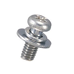 Stainless Steel Pan-Head Set Screw (With SW / PW [Small]) / U-0000-S2