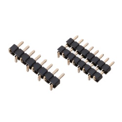 Nylon Pin Header / PSM-41 Pin (Square Pin), 2.54 mm Pitch, SMT Straight (1 Row) (PSM-410233-17) 
