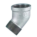 Pipe Fitting, 45° Female Male Elbow (With Clamp) (SL45-32A-W) 