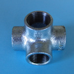 Four-Way Pipe Fitting T (Flat Type) (SOT-32A-W) 