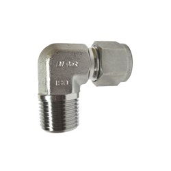 Double Ferrule Type Tube Fitting Male, Elbow, DLN (DLN6-R4SS) 